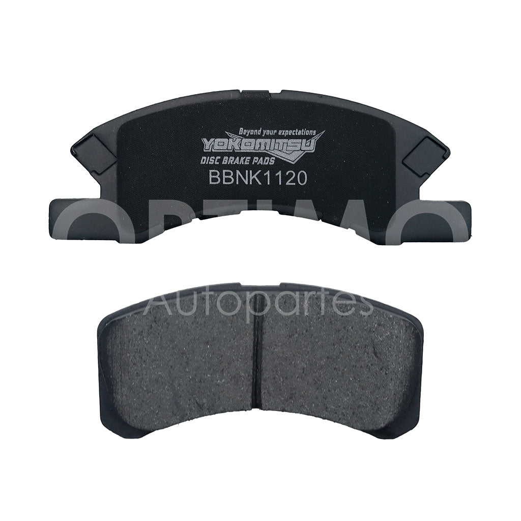 CHRYSLER / DODGE ATTITUDE 1.2L 2013 2014 2015 2016 2017 BALATAS DEL SEMIMETÁLICA C/ (MT MIRAGE-G4 15-24)