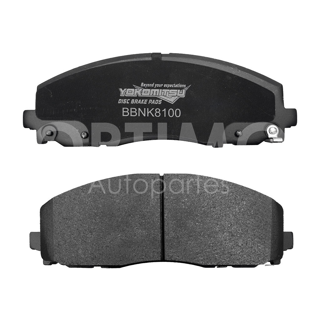 CHRYSLER / DODGE JOURNEY 2.4L/3.5L/3.6L 2006 2007 2008 2009 2010 2011 BALATAS DEL SEMIMETÁLICA C/ (TOWN & COUNTRY/GRAND CARAVAN 3.6L 11-19)