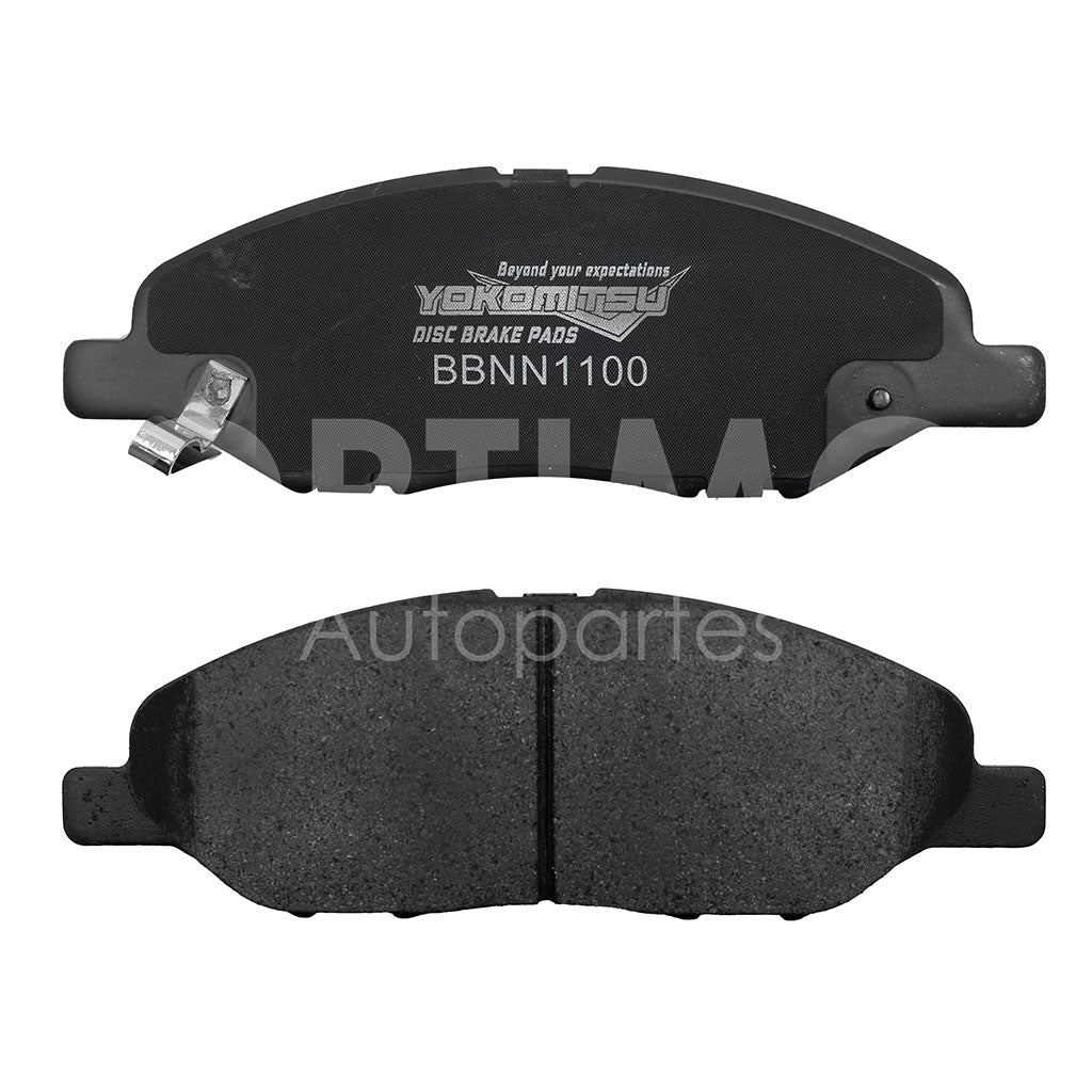 NISSAN TIIDA 1.6L/1.8L 2015 2016 2017 2018 2019 2020 BALATAS DEL SEMIMETÁLICA C/