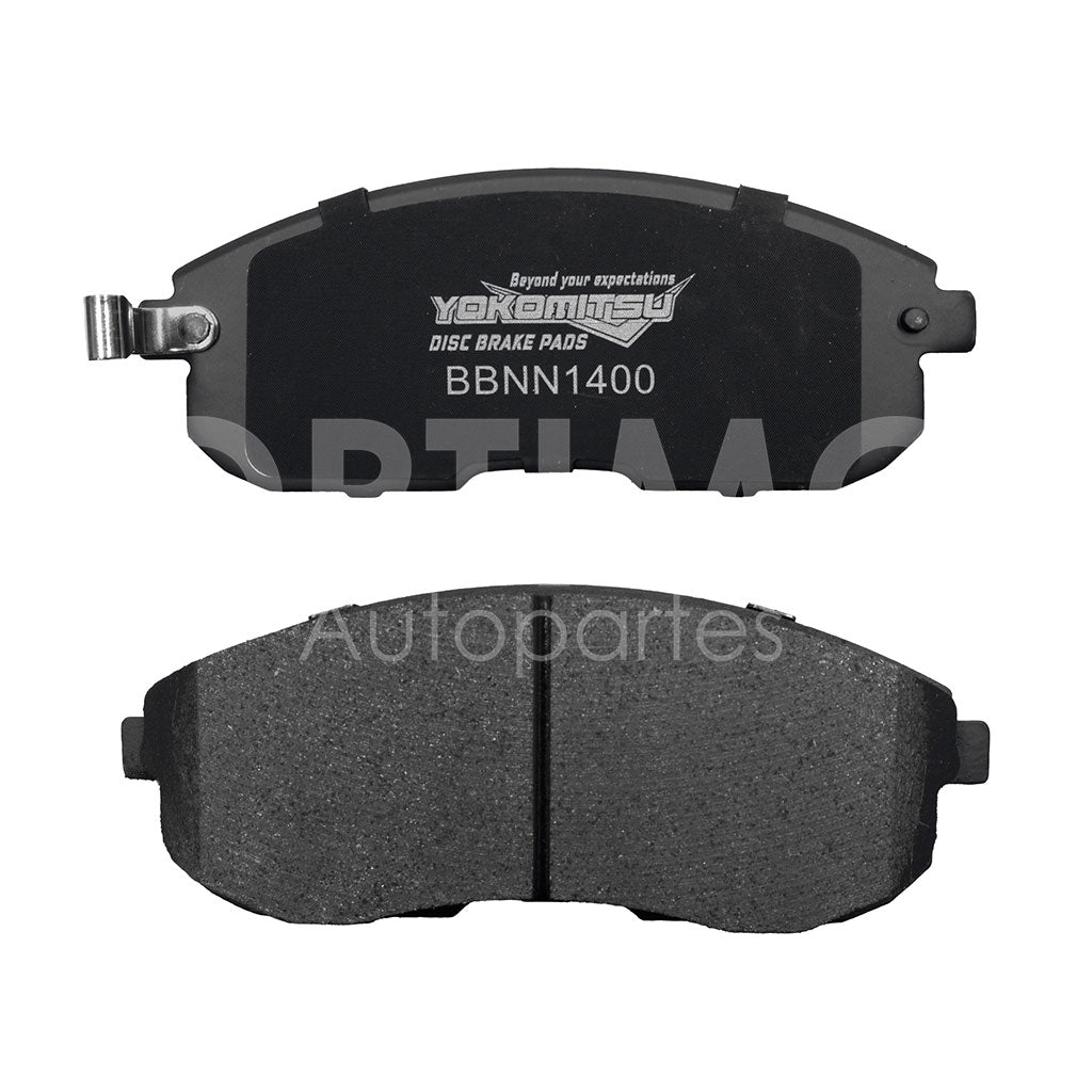 NISSAN SENTRA B-16 2.0L/2.5L 2014 2015 2016 2017 2018 2019 2020 BALATAS DEL SEMIMETÁLICA C/ (SENTRA B-17 13-20/ALTIMA 07-12/JUKE 12-17)