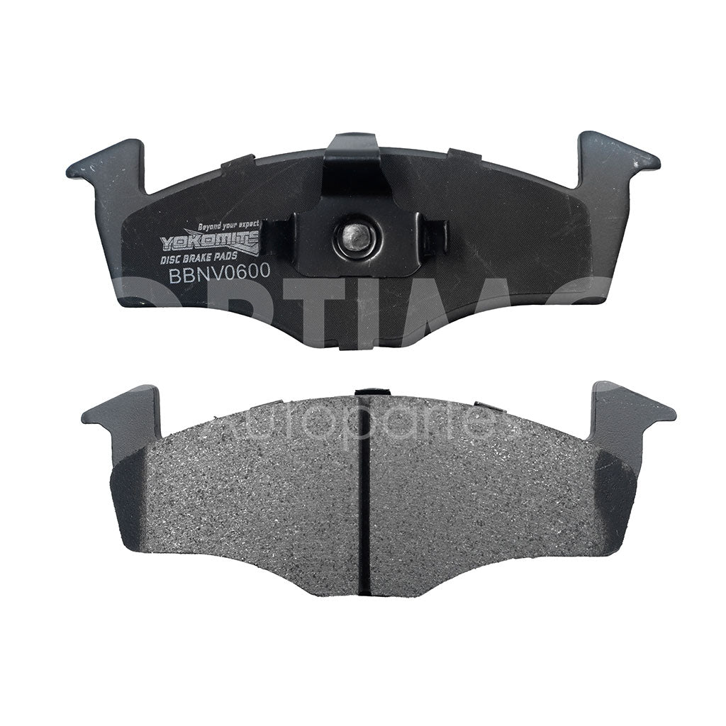 VOLKSWAGEN GOL 1.6L 2015 2016 2017 2018 2019 2020 2021 2022 2023 2024 BALATAS DEL SEMIMETÁLICA C/ (SAVEIRO 10-16/DERBY 01-09/IBIZA-CORDOBA 00-02)