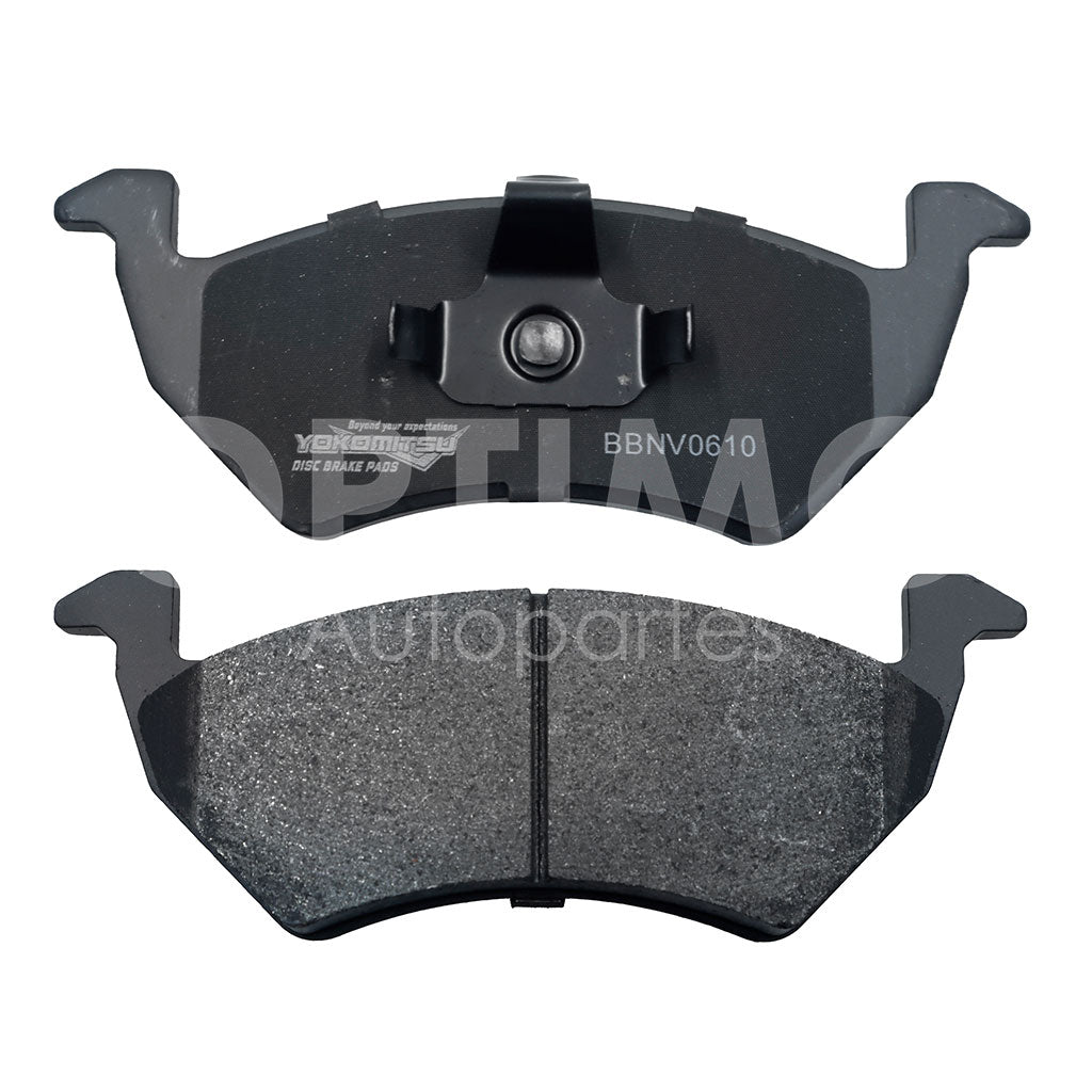 VOLKSWAGEN GOL 1.6L 2015 2016 2017 2018 2019 2020 2021 2022 2023 2024 BALATAS DEL SEMIMETÁLICA C/ (SAVEIRO 17-23/UP 16-19)