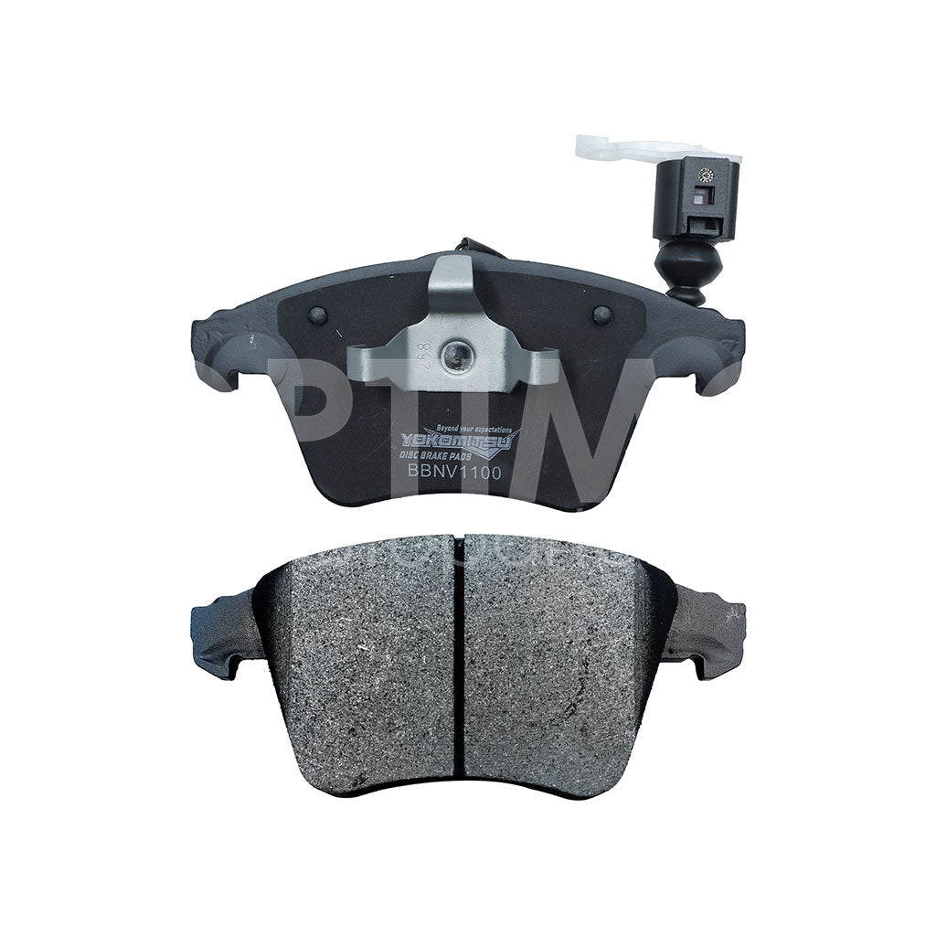 VOLKSWAGEN TRANSPORTER 2.0L DIESEL 1992 1993 1994 1995 1996 1997 1998 1999 2000 2001 2002 2003 2004 2005 2006 2007 2008 2009 2010 2011 2012 2013 2014 2015 2016 2017 BALATAS DEL SEMIMETÁLICA C/ (EUROVAN 1.9L 05-10)