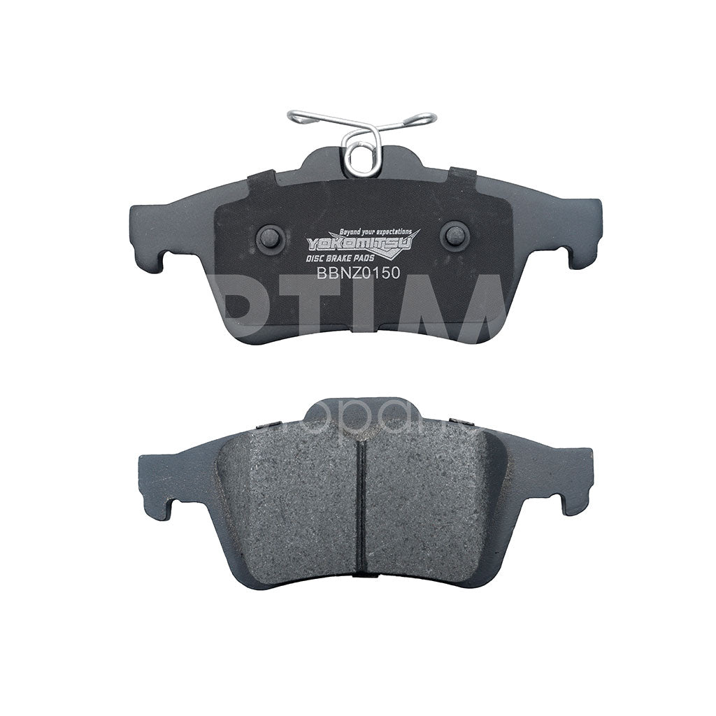 MAZDA MAZDA 3 2.0L/2.3L/2.5L 1994 1995 1996 1997 1998 1999 2000 2001 2002 2003 2004 2005 2006 2007 BALATAS TRAS DISCO SEMIMETÁLICA C/ (ESCAPE 13-19/FOCUS 2.0L 07-18/MAZDA 5 06-11)