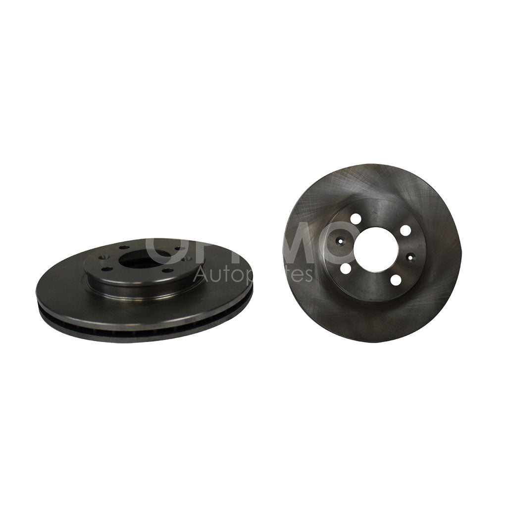 KIA RIO 1.6L 2015 2016 2017 2018 2019 DISCO FRENO DEL VENTILADO (ATTITUDE 12-14/ACCENT 1.6L 18-22) (SEDAN/H-BACK)