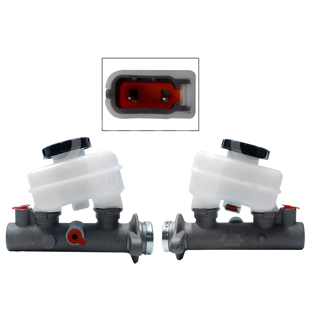 NISSAN NP-300 (D-22) 2/4WD 2.4L/2.5L 2017 2018 2019 2020 2021 2022 2023 2024 BOMBA DE FRENOS C/DEPOSITO 20.64MM