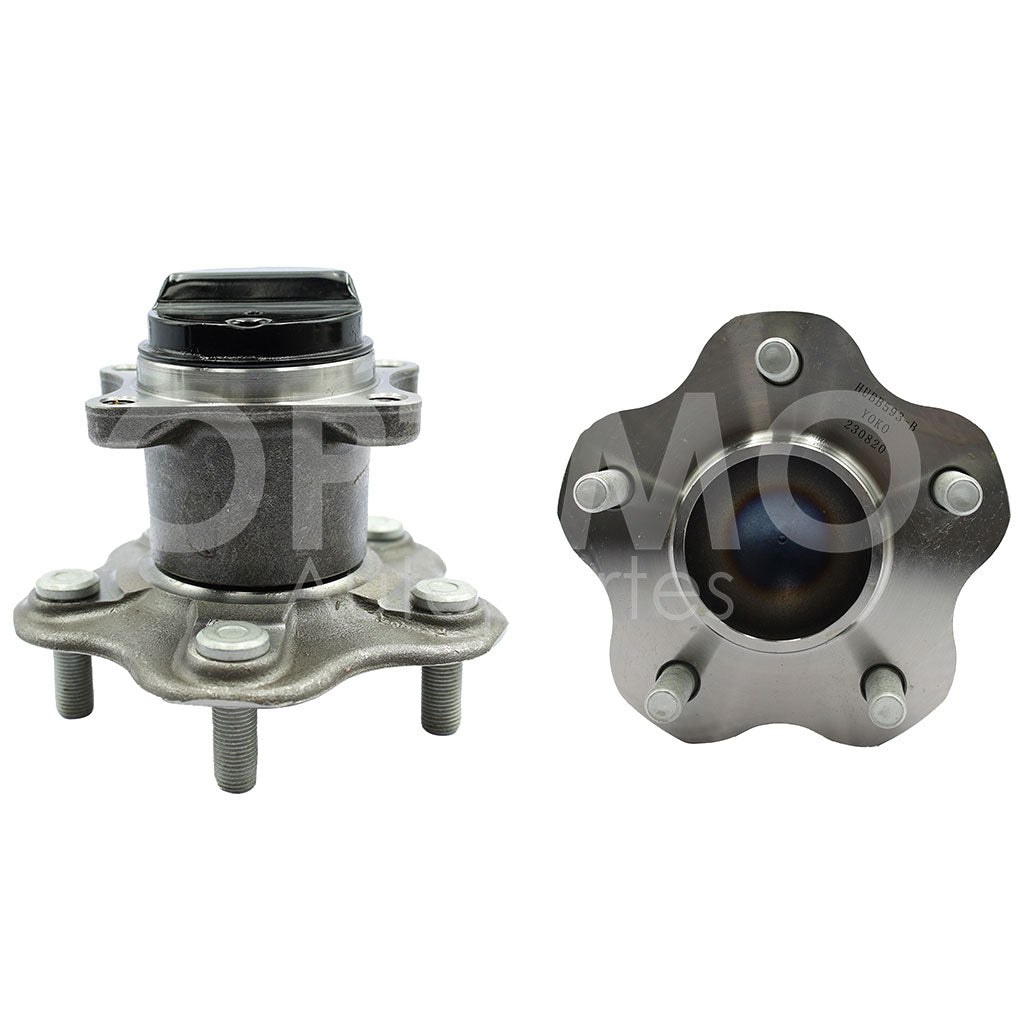 NISSAN SENTRA B-16 2.5L 2007 2008 2009 2010 2011 2012 MAZA TRAS COMPLETA C/ABS C/5BIRLOS (B-17 13-20/X-TRAIL-ROGUE 08-14/JUKE 12-17/RN KOLEOS 09-15)