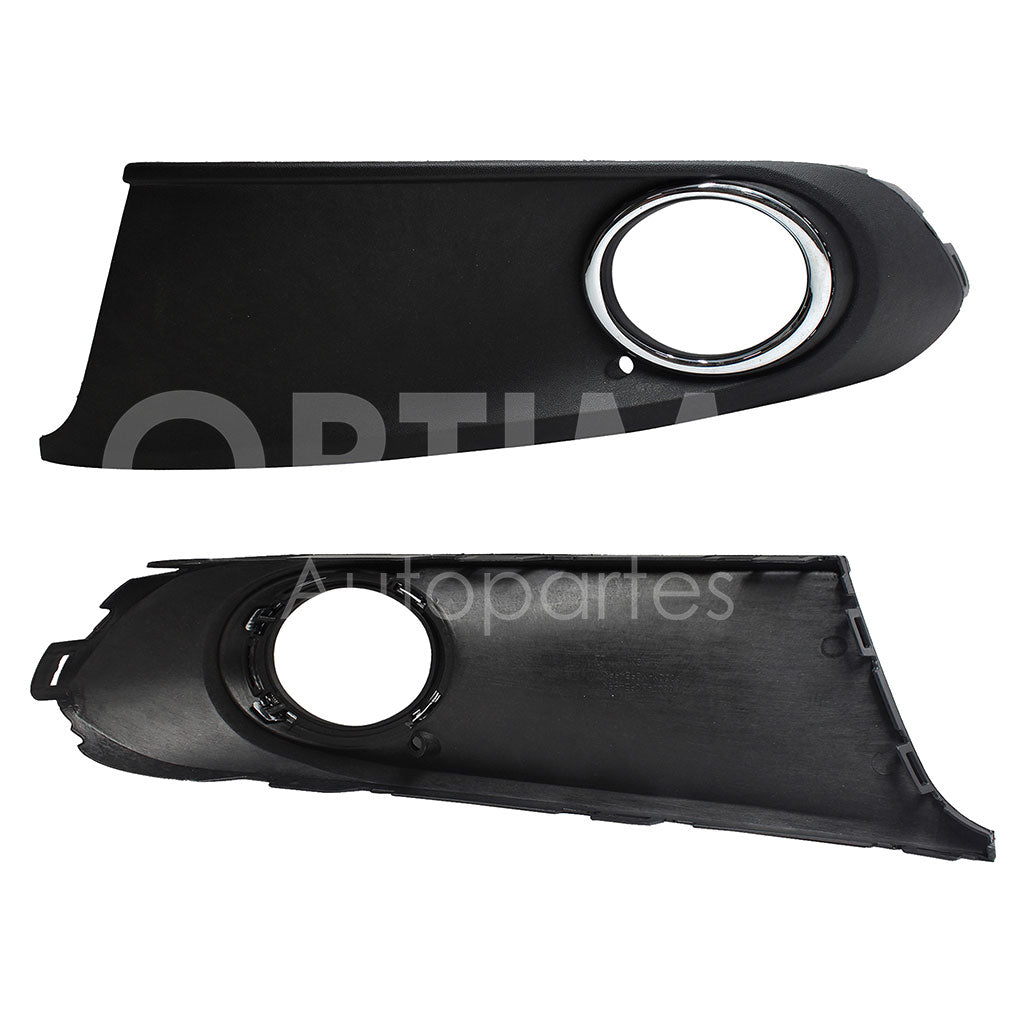 VOLKSWAGEN VENTO 2014 2015 REJILLA IZQ C/HOYO P/FARO AUX C/ARILLO CROMO DE FACIA DEL