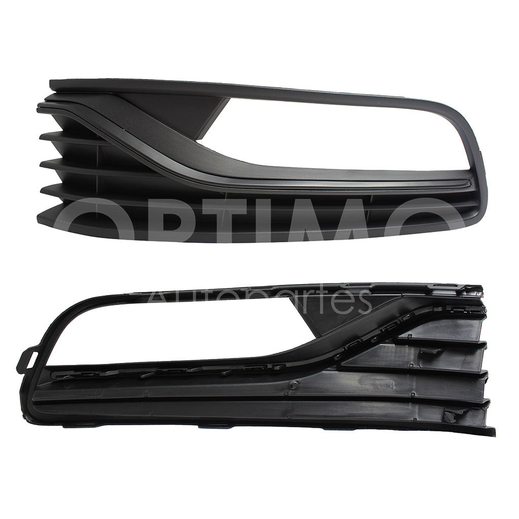 VOLKSWAGEN POLO 2015 2016 2017 2018 2019 REJILLA IZQ C/HOYO P/FARO AUX C/FILO NEGRO DE FACIA DEL