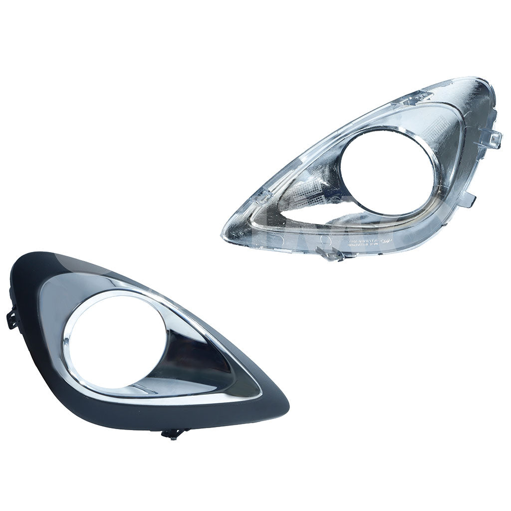 NISSAN MARCH 2014 2015 2016 2017 2018 2019 2020 REJILLA DER C/HOYO P/FARO AUX C/ARILLO CROMO DE FACIA DEL