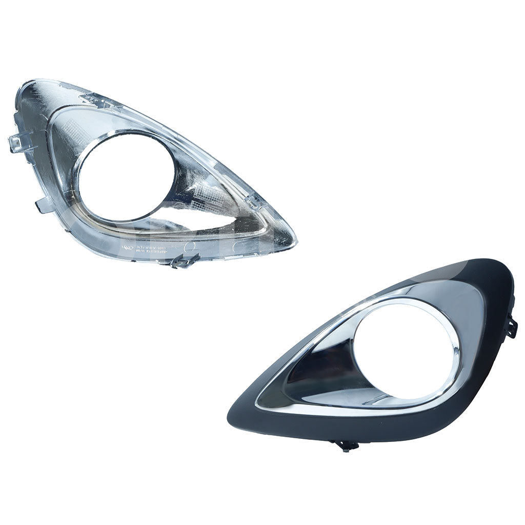 NISSAN MARCH 2014 2015 2016 2017 2018 2019 2020 REJILLA IZQ C/HOYO P/FARO AUX C/ARILLO CROMO DE FACIA DEL