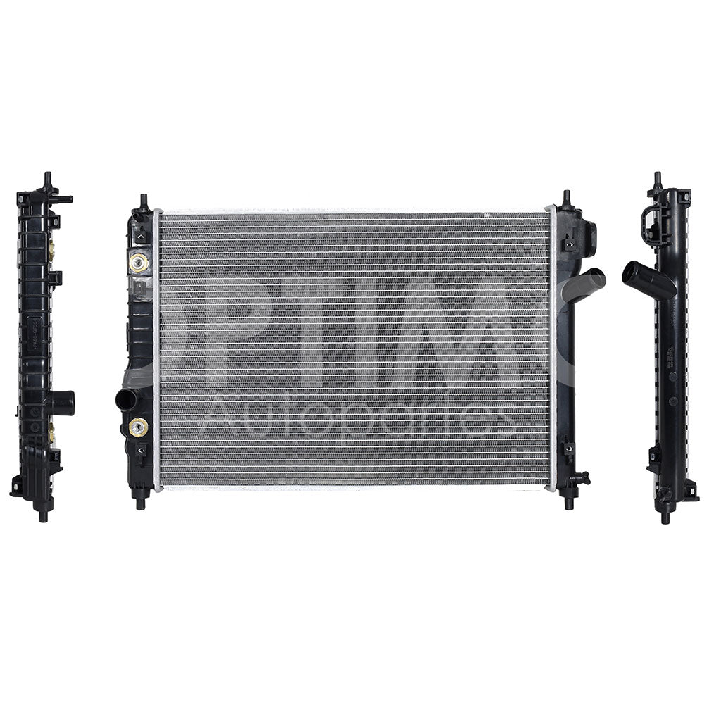 CHEVROLET AVEO 1.6L 2013 2014 2015 2016 2017 RADIADOR AGUA C/S AIRE AUT 610*420*16MM T/SOLDADO