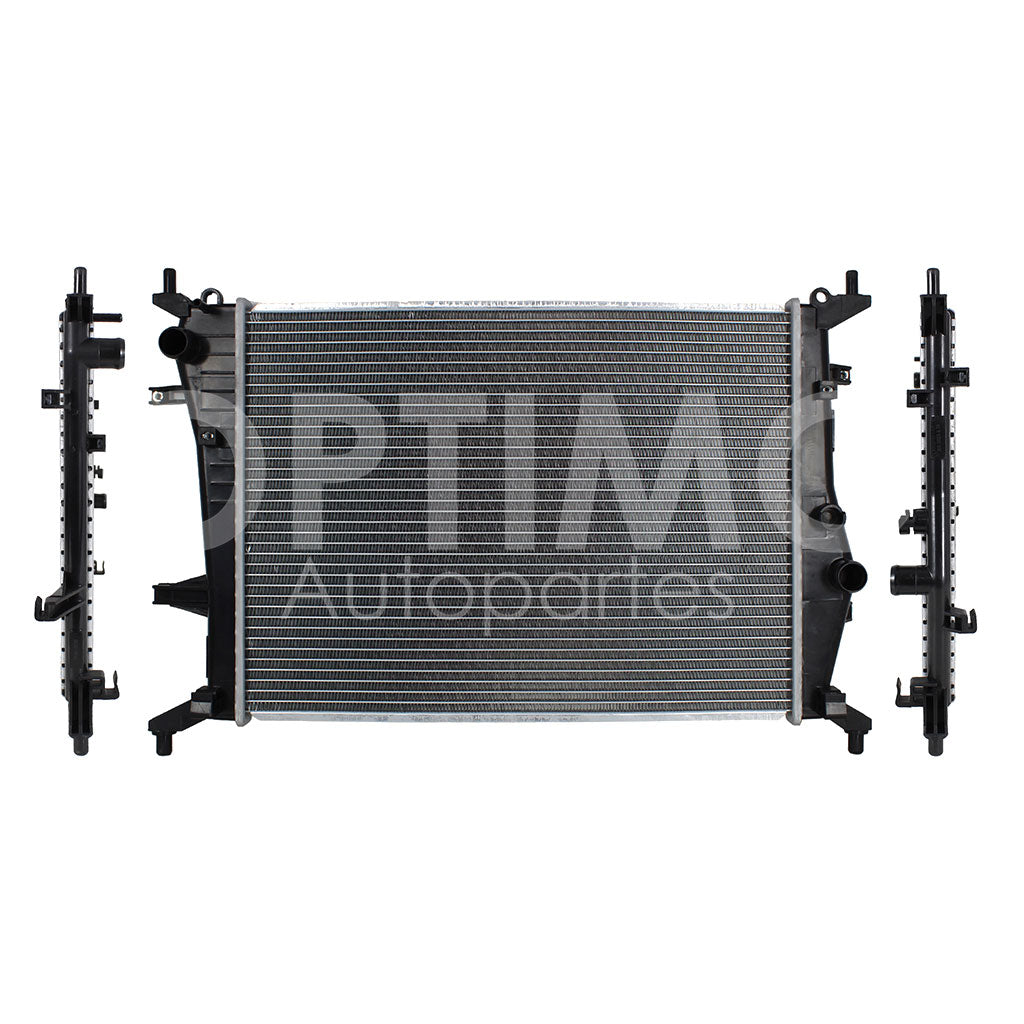 CHEVROLET AVEO 1.5L 2018 2019 2020 2021 2022 2023 RADIADOR AGUA C/S AIRE STD 520*400*16MM T/SOLDADO