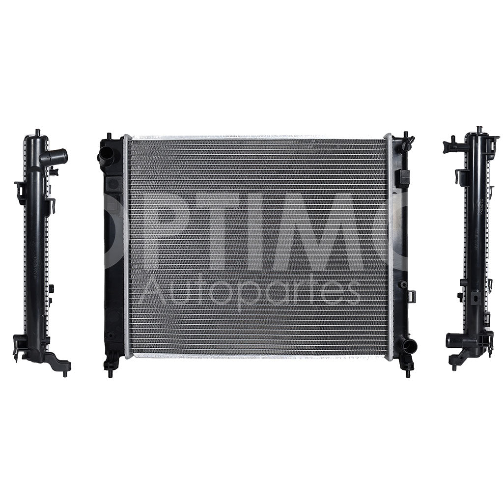 NISSAN VERSA 1.6L 2012 2013 2014 2015 2016 2017 2018 2019 RADIADOR AGUA C/S AIRE STD 520*430*20MM (V-DRIVE/MARCH/NOTE/MICRA) T/SOLDADO