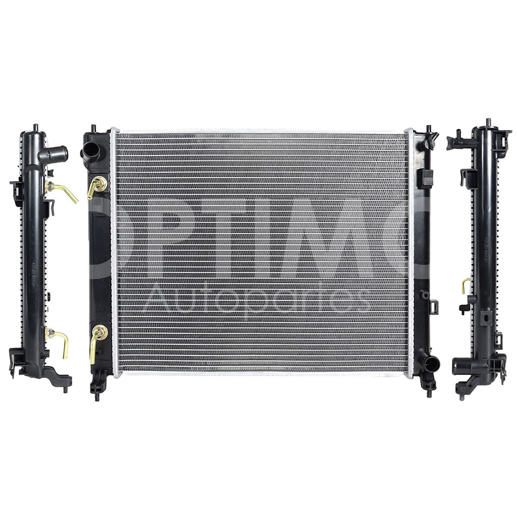 NISSAN VERSA 1.6L 2012 2013 2014 2015 2016 2017 2018 2019 RADIADOR AGUA C/S AIRE AUT 520*430*20MM (V-DRIVE/MARCH/NOTE/MICRA) T/SOLDADO