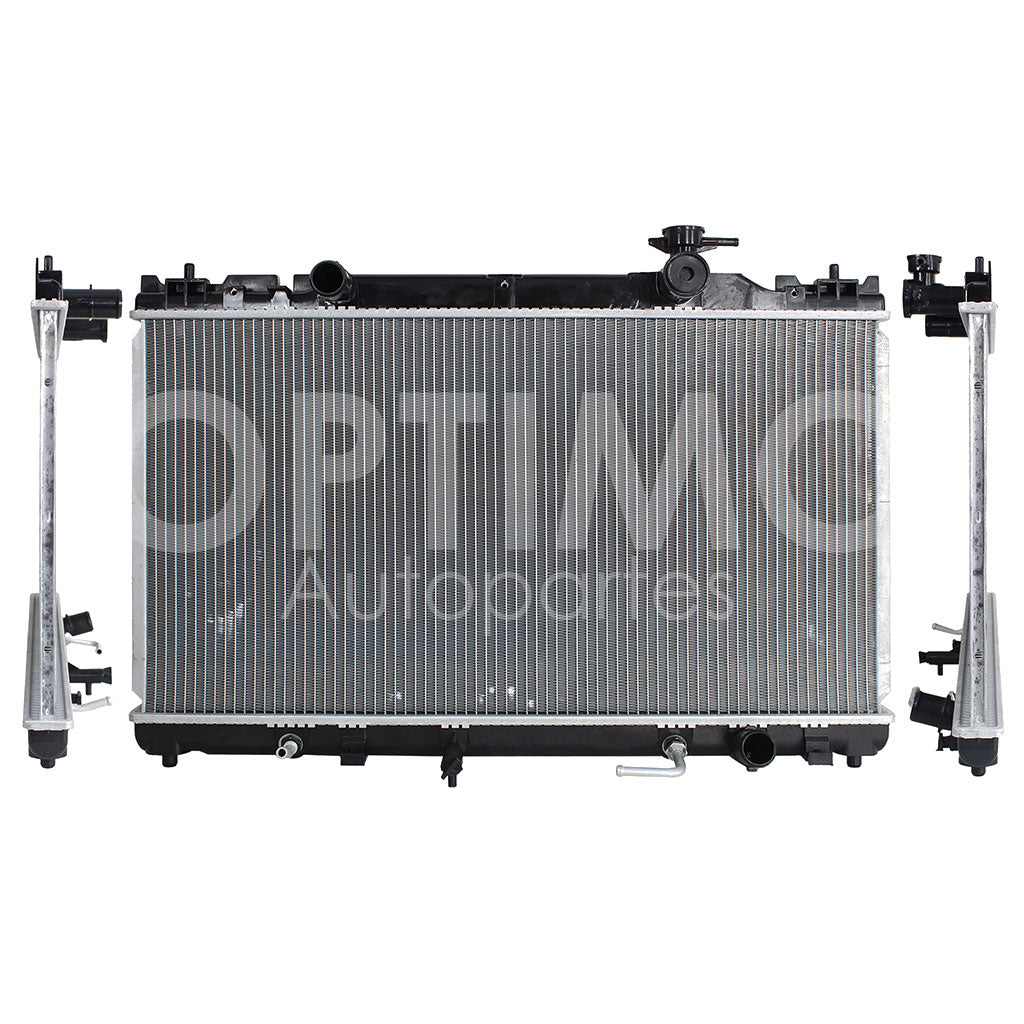 TOYOTA CAMRY 2.4L 2002 2003 2004 2005 2006 RADIADOR AGUA C/S AIRE AUT 750*420*16MM T/SOLDADO