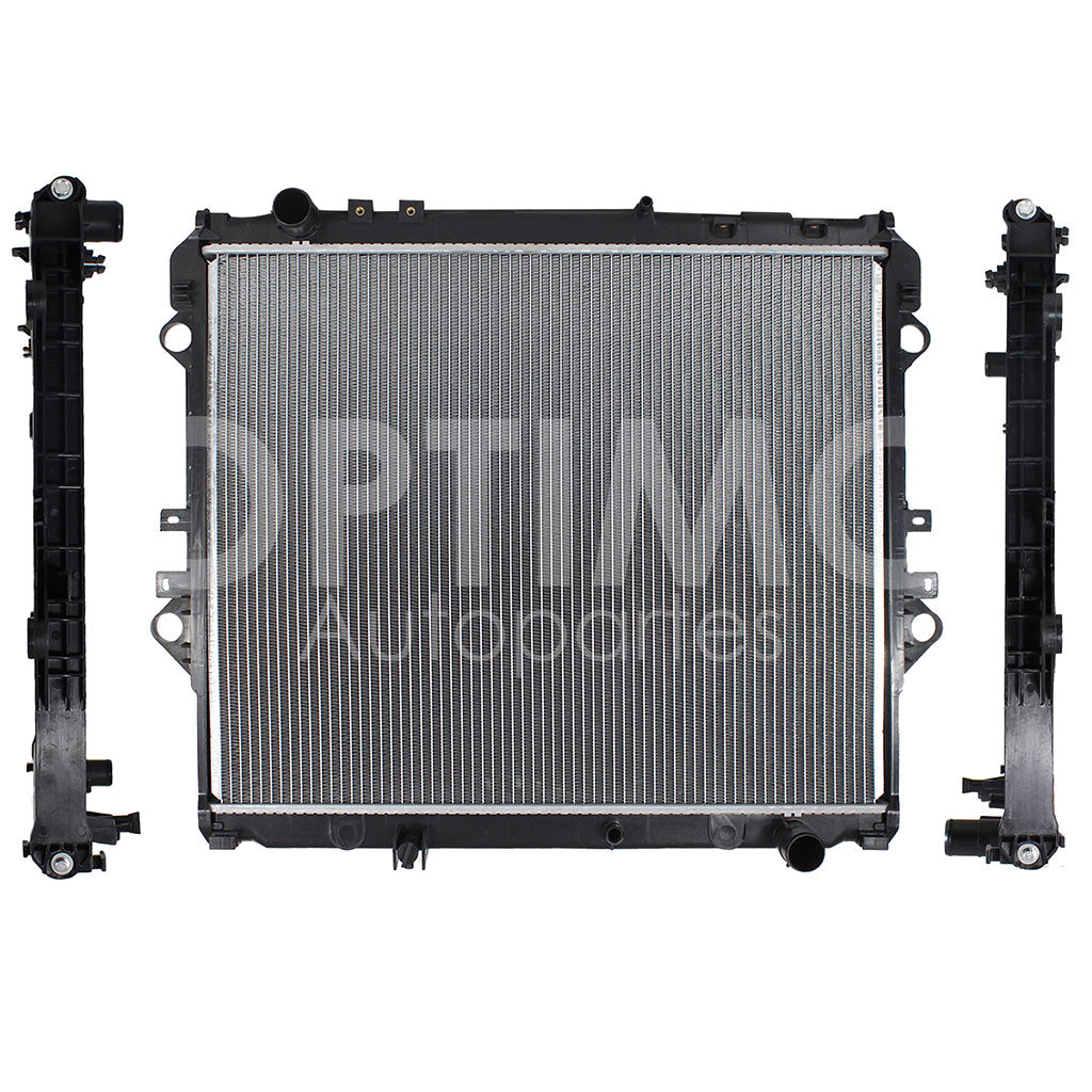 TOYOTA HILUX 2.8L DIESEL 2016 2017 2018 2019 2020 2021 2022 2023 2024 RADIADOR AGUA C/S AIRE STD 670*560*26MM T/SOLDADO