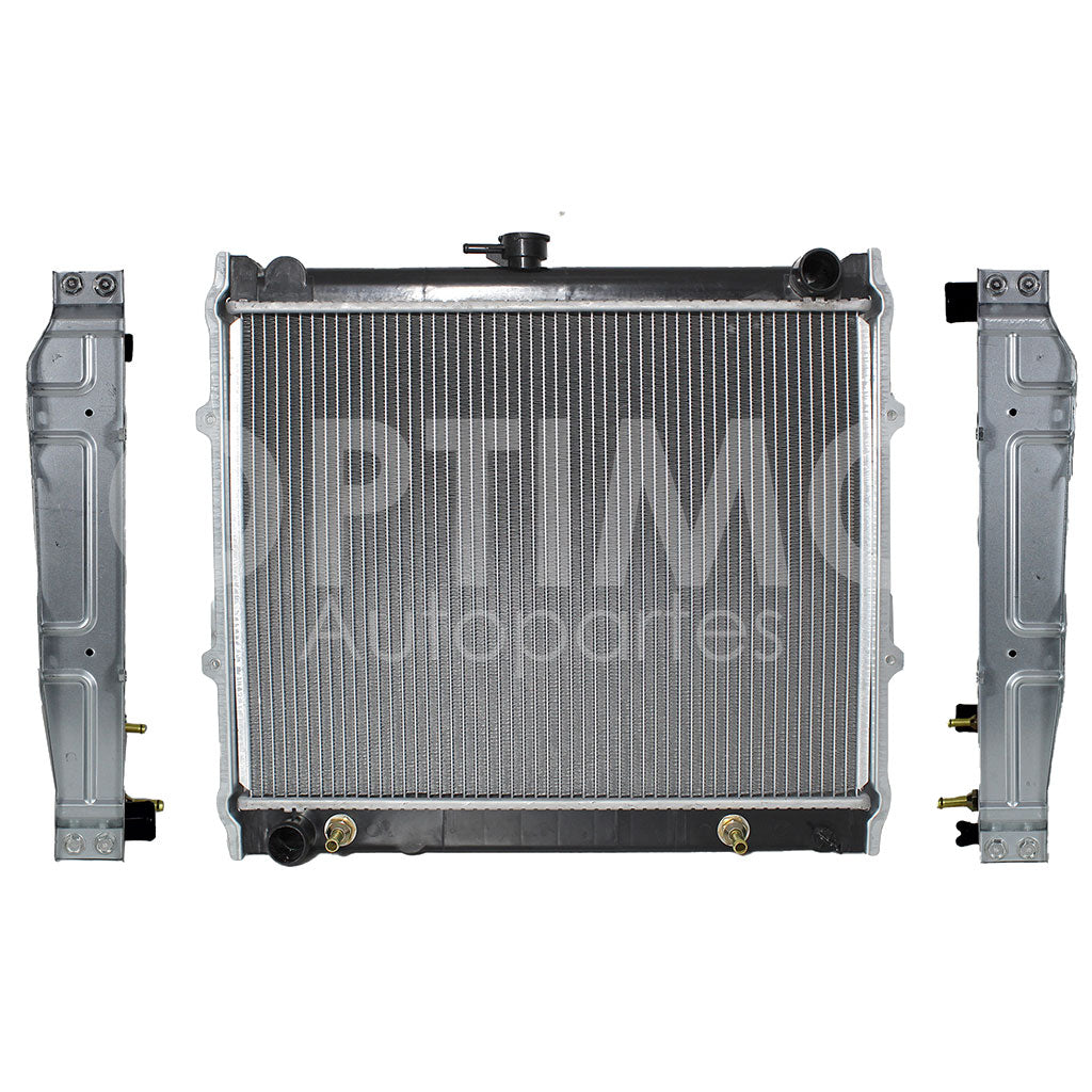 TOYOTA PCIK-UP 2.4L 1984 1985 1986 1987 1988 1989 1990 1991 1992 1993 1994 1995 RADIADOR AGUA C/S AIRE AUT 510*400*26MM (22RE/4RUNNER 84-95) T/SOLDADO