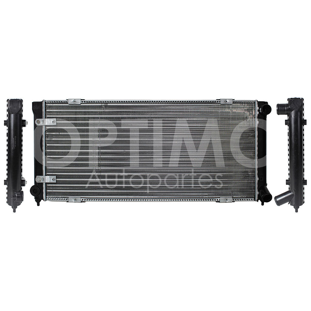 VOLKSWAGEN JETTA/GOLF A2 1.8L 1987 1988 1989 1990 1991 1992 RADIADOR AGUA C/AIRE STD 690*320*32MM S/TUBO RETORNO T/MECANICO