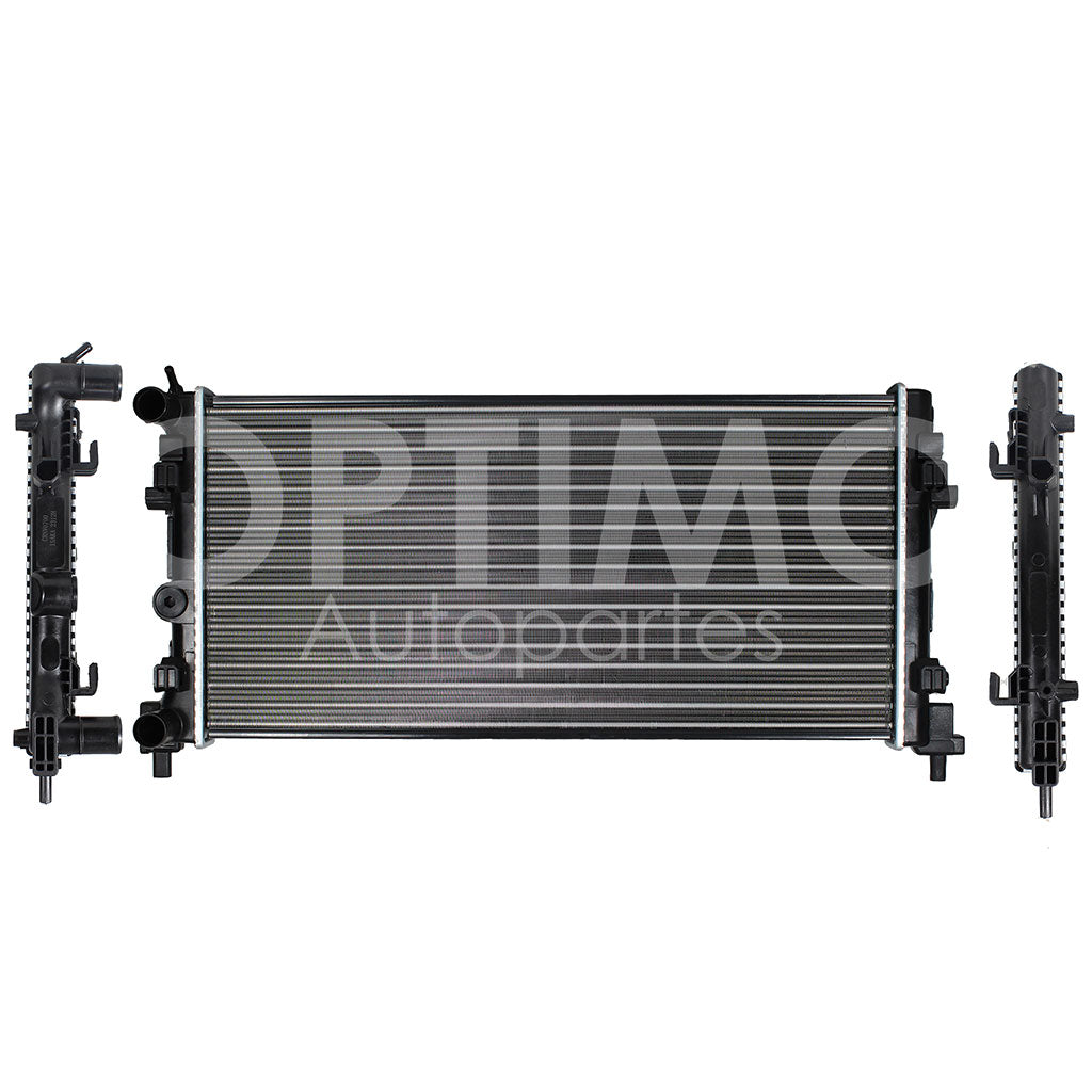 VOLKSWAGEN VENTO 1.6L GASOLINA 2014 2015 2016 2017 2018 2019 2020 2021 2022 RADIADOR AGUA C/S AIRE STD/AUT 660*330*22MM (POLO 13-19/IBIZA 10-17/TOLEDO 13-19/AD A1 10-19) T/MEC