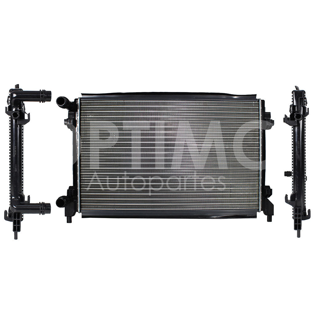 VOLKSWAGEN VIRTUS 1.6L 2020 2021 2022 2023 2024 RADIADOR AGUA C/S AIRE STD/AUT 660*420*26MM (POLO-T-CROSS 1.6L 20-24) T/SOLDADO