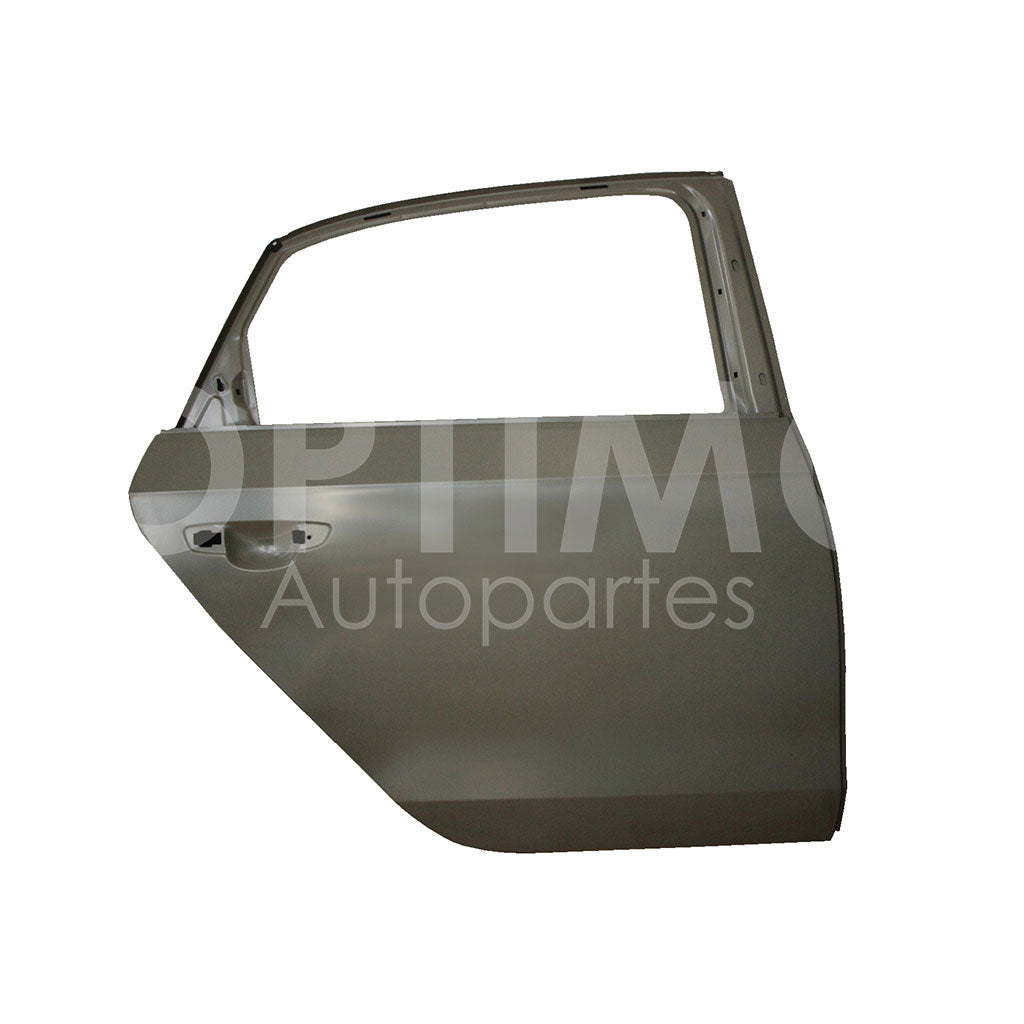 VOLKSWAGEN PASSAT 2012 2013 2014 2015 2016 2017 2018 2019 PUERTA TRASERA DER S/HOYO P/MOLDURA (COLOR/GRIS)