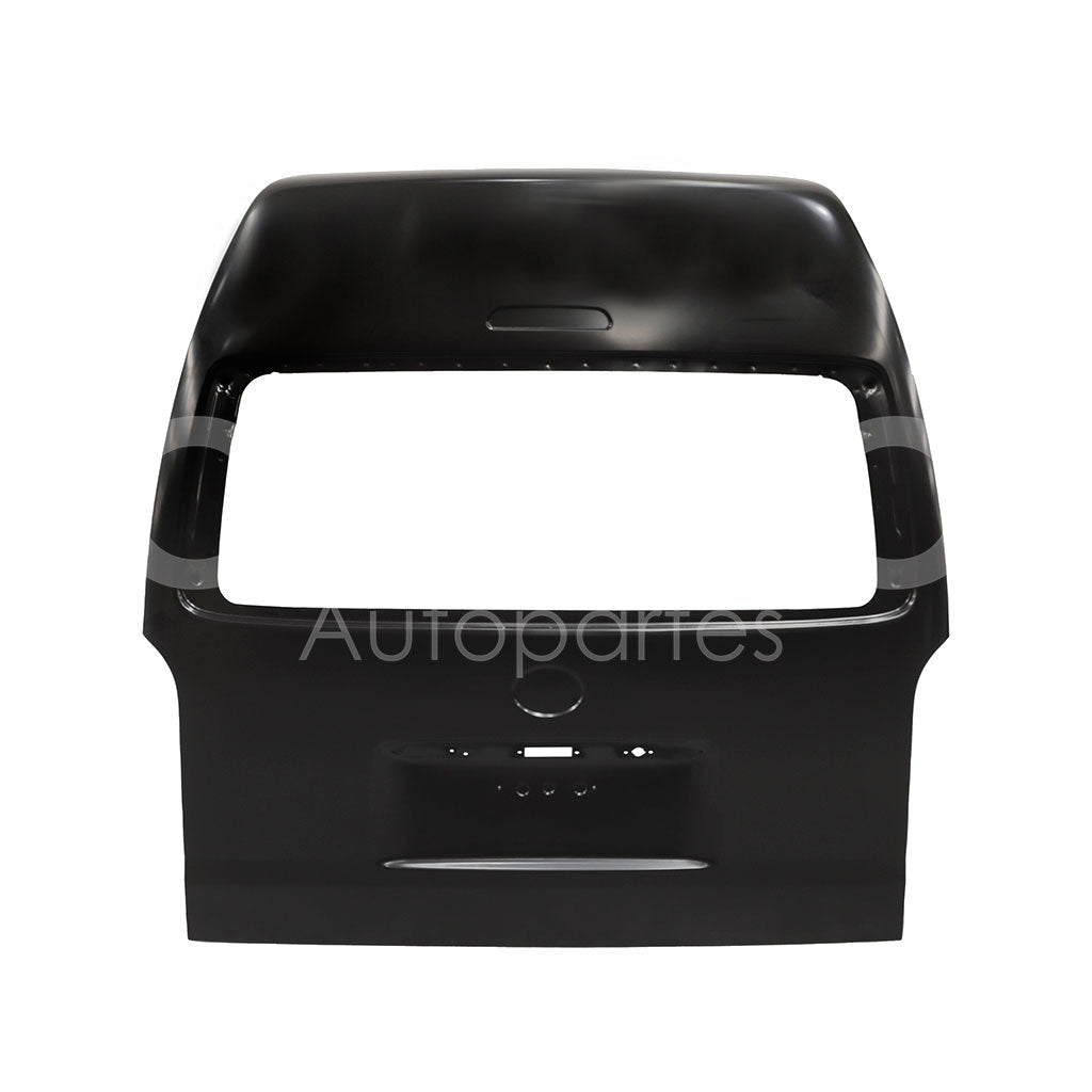 TOYOTA HIACE 2005 2006 2007 2008 2009 2010 2011 2012 2013 2014 2015 2016 2017 2018 2019 TAPA CAJUELA S/HOYO P/CUARTO CHASIS LARGO (TECHO ALTO) (COLOR/NEGRO)