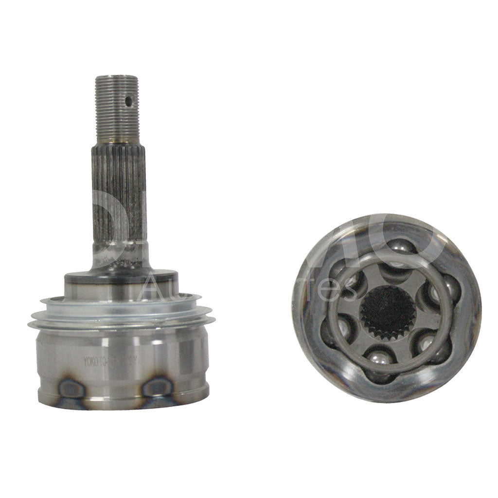 TOYOTA YARIS 1.5L 2006 2007 2008 2009 2010 2011 2012 2013 2014 2015 ESPIGA L/R DER/IZQ S/ABS STD/AUT E26 I23 O55.6 C/SEGURO MEDIO