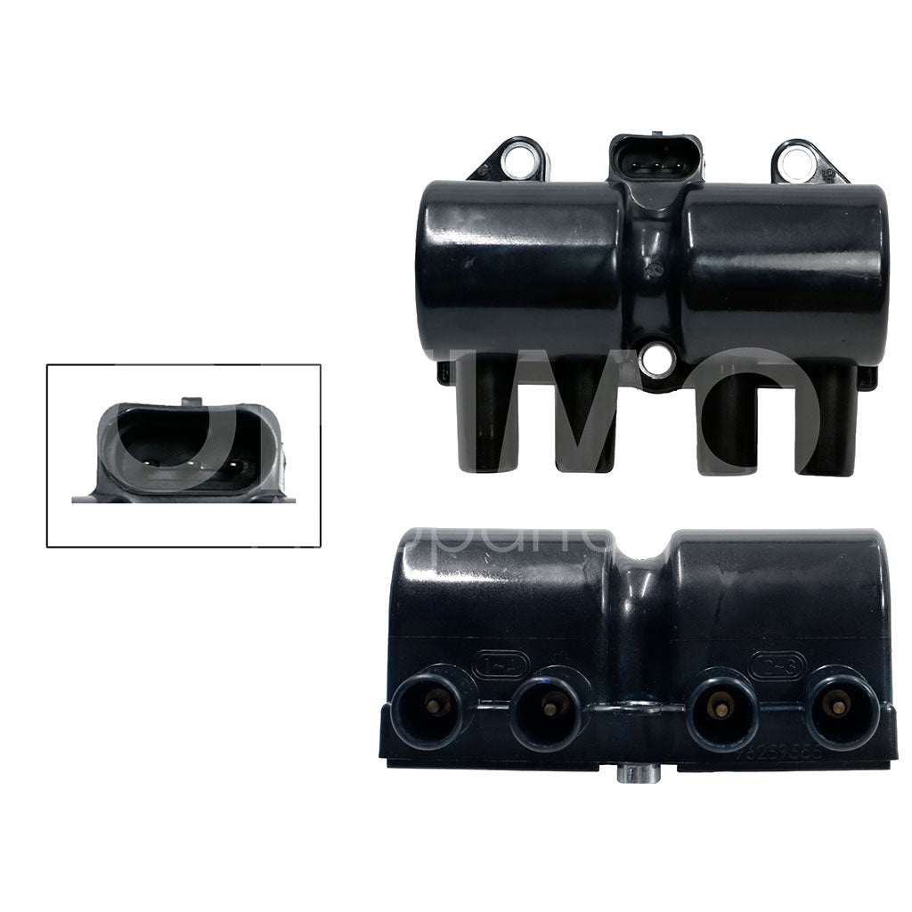 CHEVROLET CHEVY C-1/C-2/C-3 1.6L 2001 2002 2003 2004 2005 2006 2007 2008 2009 2010 2011 2012 BOBINA IGNICION 3PIN (BEAT/SPARK/CORSA/MATIZ G2/TORNADO 04-11/MONZA-SWING 01-12/MERIVA 04-08)