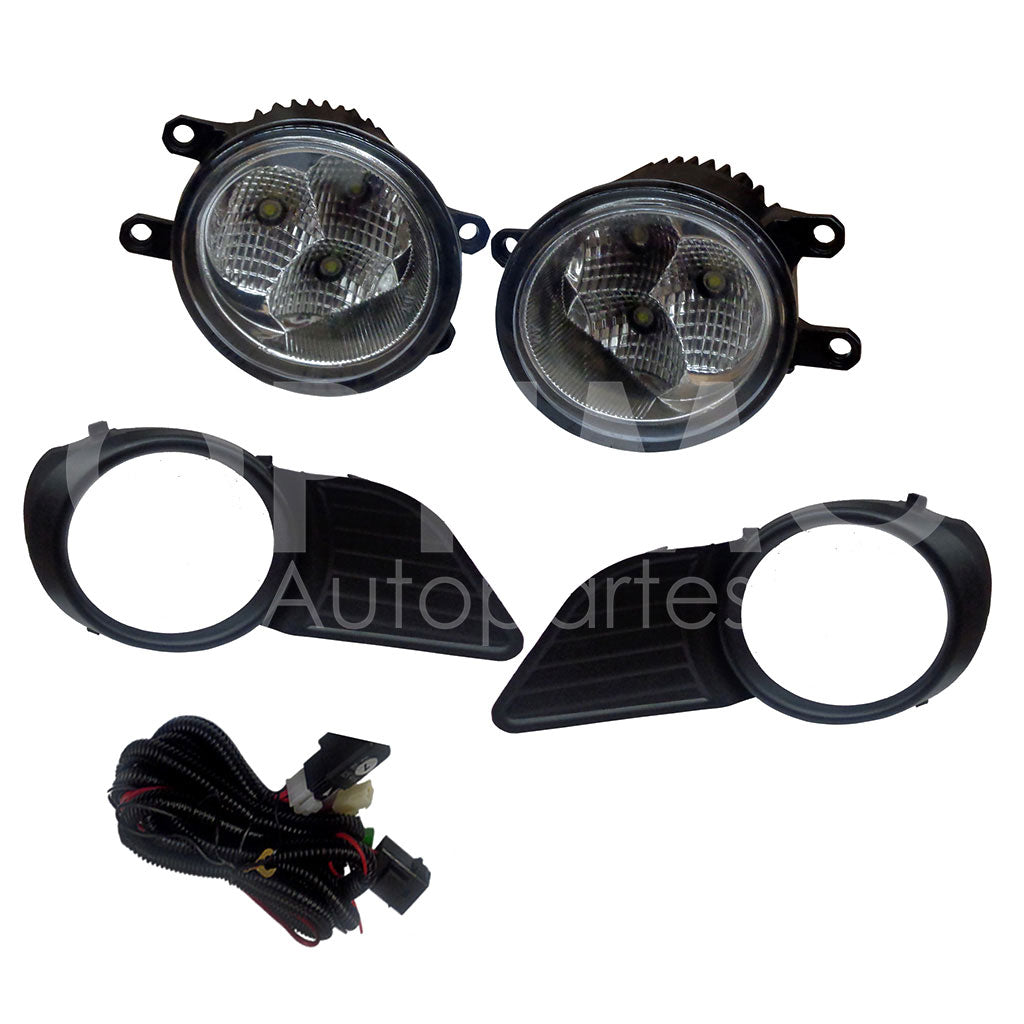 TOYOTA SIENNA 2011 2012 2013 2014 2015 JGO FAROS AUXILIARES TY SIENNA 11/15 LED