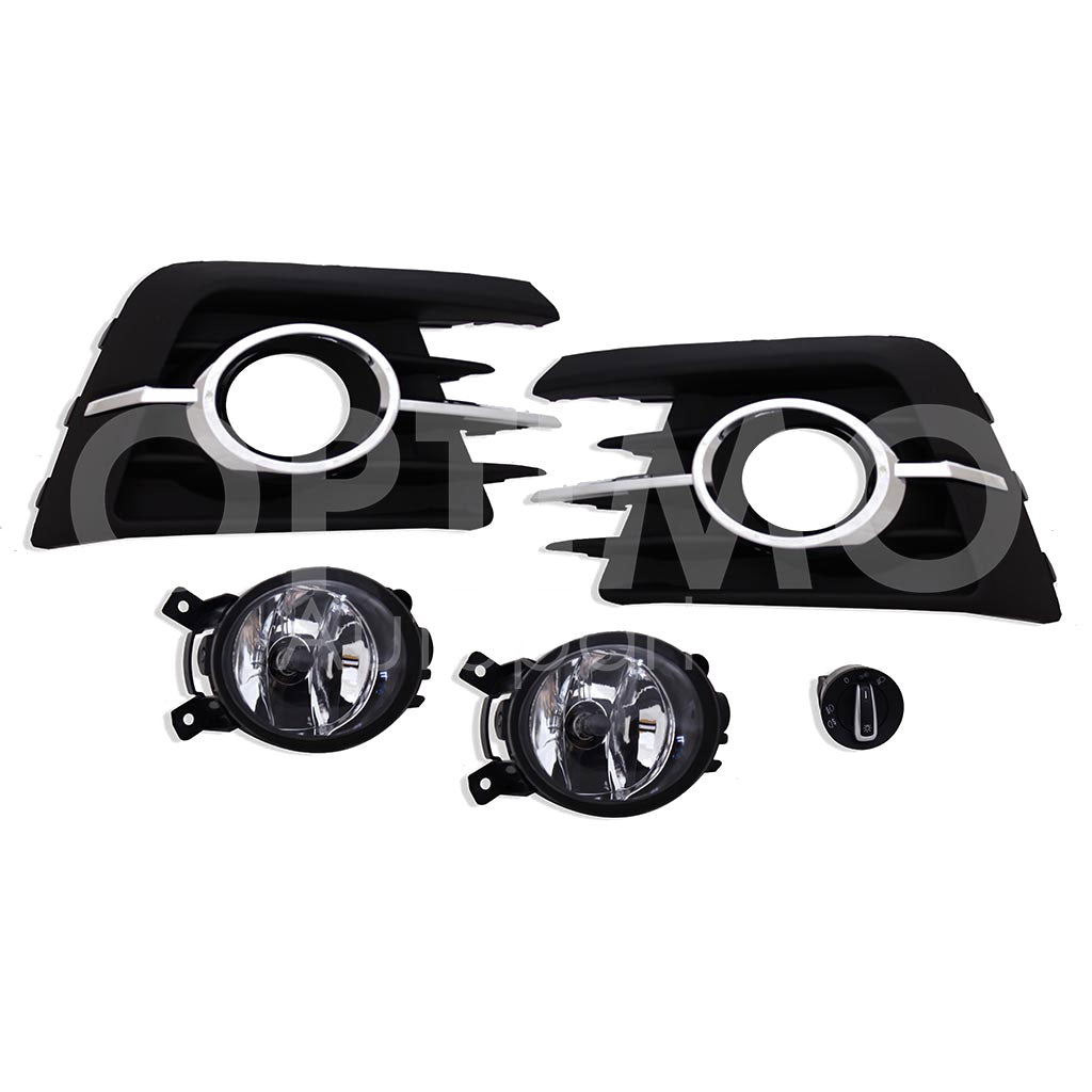 VOLKSWAGEN GOL 2016 2017 2018 FARO AUXILIAR VW GOL 2016/18 CROMO