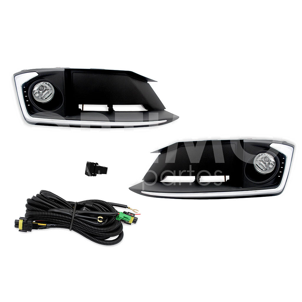 HONDA CIVIC 2019 2020 JGO FAROS AUXILIARES HD CIVIC 2019/2020