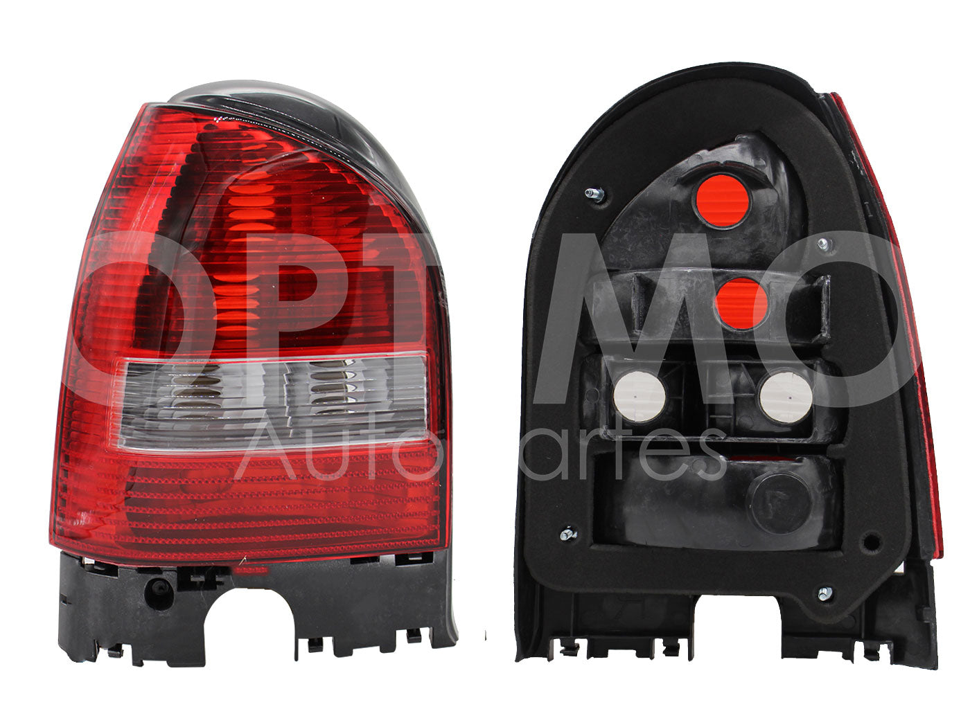 VOLKSWAGEN POINTER 3-5PTAS 2000 2001 2002 2003 2004 2005 CALAVERA IZQ S/ARNES CLARA (ROJO/BLANCO)