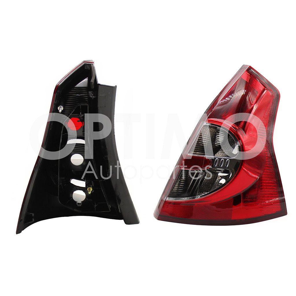 RENAULT SANDERO-STEPWAY 2010 2011 CALAVERA DER S/ARNES CLARA (ROJO/BLANCO)