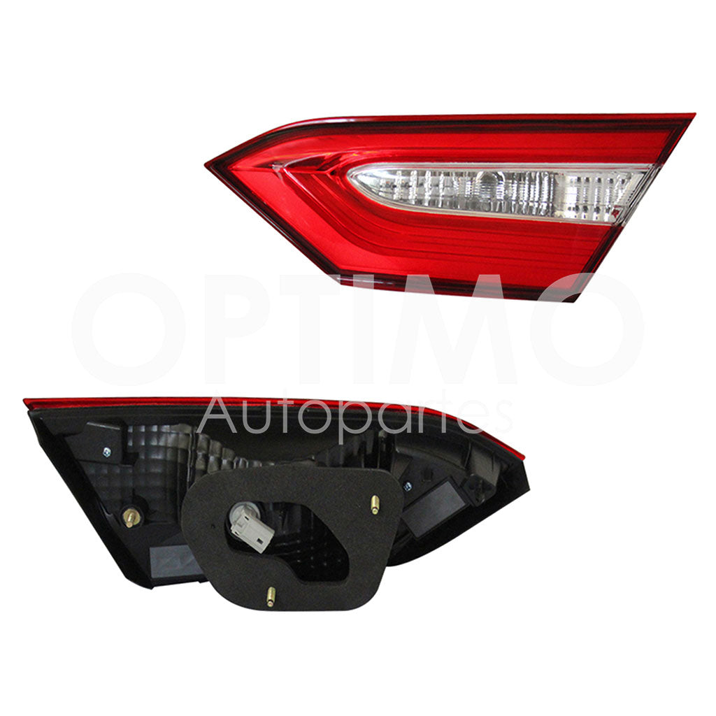 TOYOTA CAMRY 2018 2019 2020 CALAVERA DER INT C/ARNES CLARA (ROJO/BLANCO)