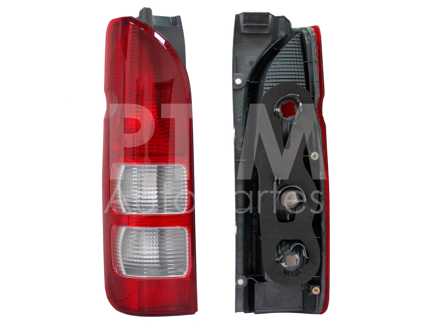 TOYOTA HIACE 2005 2006 2007 2008 2009 2010 2011 2012 2013 CALAVERA IZQ S/ARNES CLARA (ROJO/BLANCO/BLANCO)