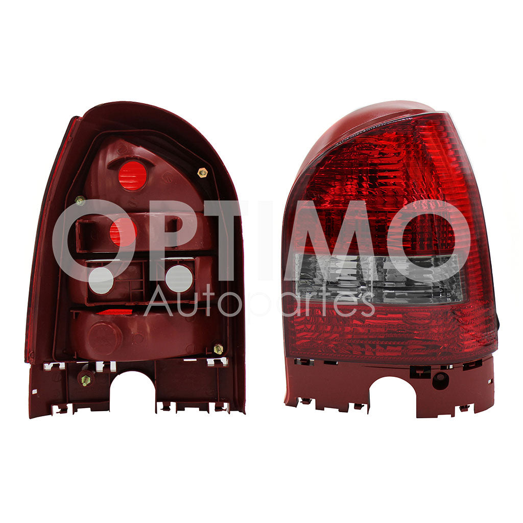 VOLKSWAGEN POINTER 3-5PTAS 2000 2001 2002 2003 2004 2005 CALAVERA DER S/ARNES OSCURA (ROJO/BLANCO HUMO)