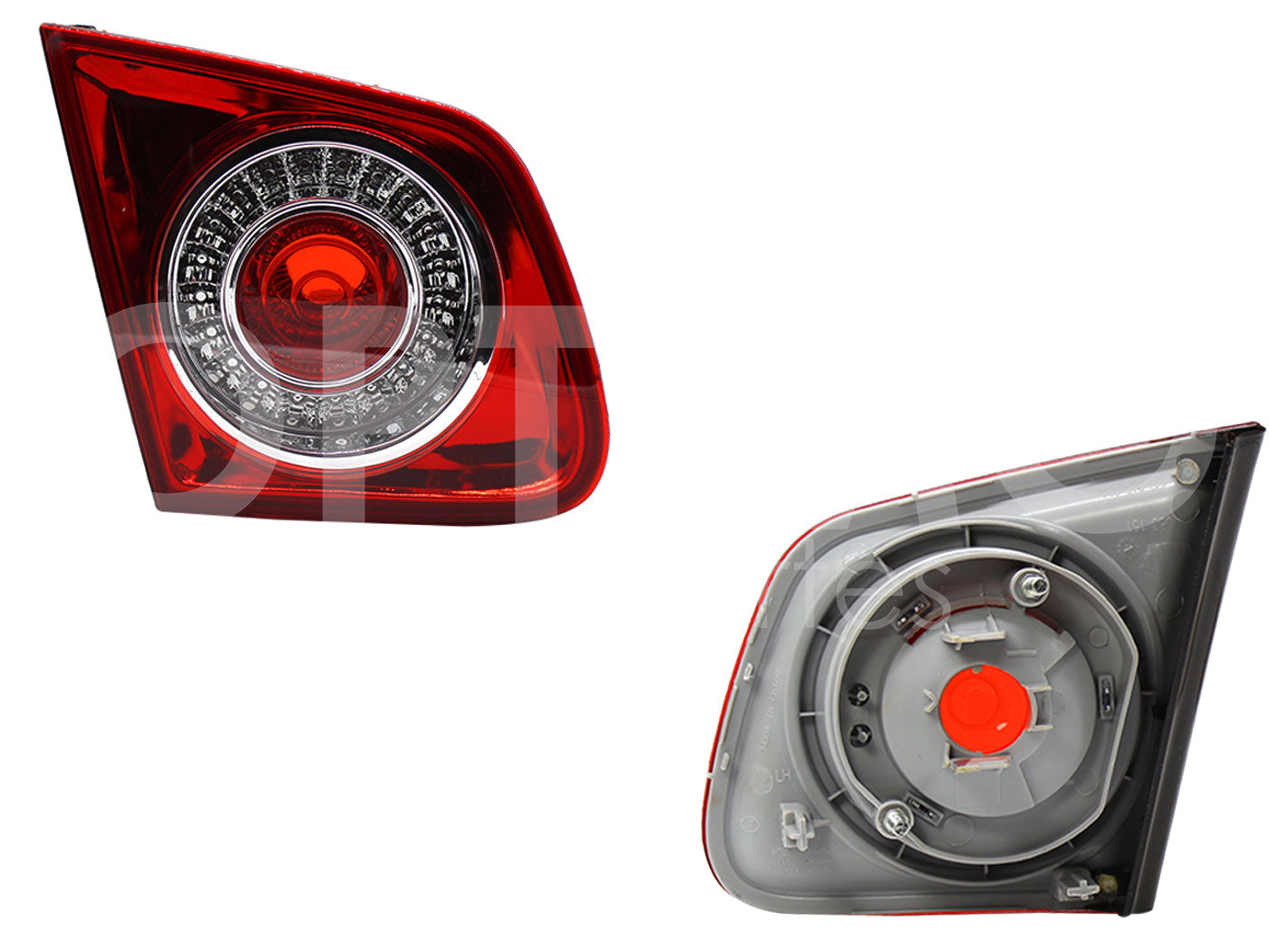 VOLKSWAGEN BORA GLI 2006 2007 2008 2009 2010 CALAVERA IZQ INT S/ARNES (MODELO EUROPEO) (ROJO/BLANCO/BLANCO)