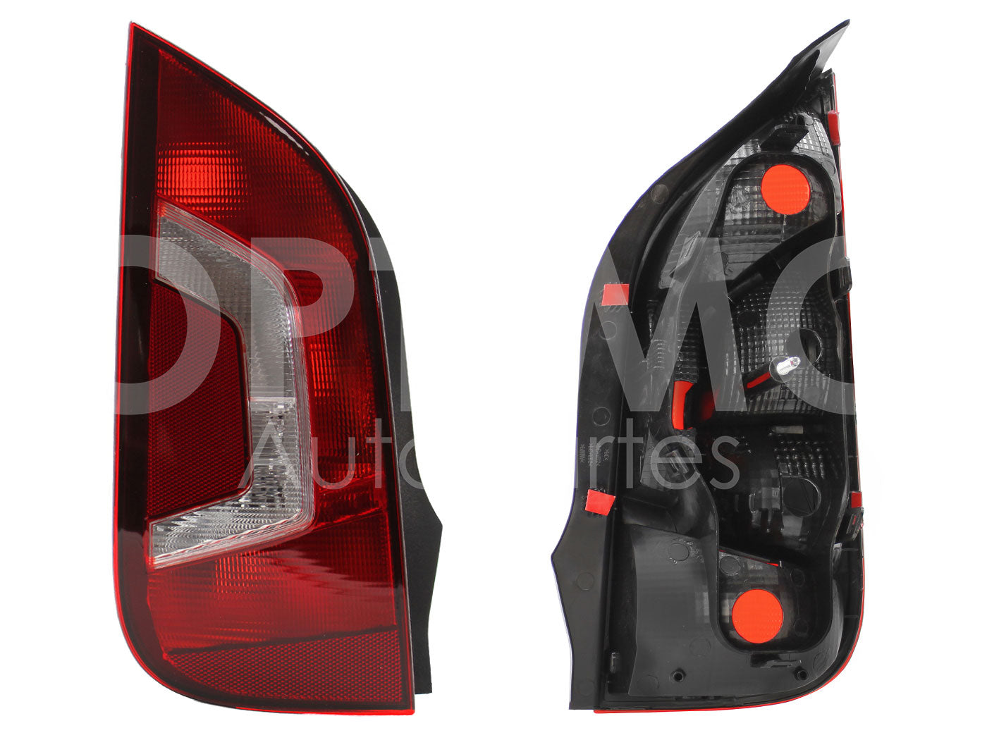 VOLKSWAGEN UP 2016 2017 CALAVERA IZQ S/ARNES (ROJO/BLANCO)