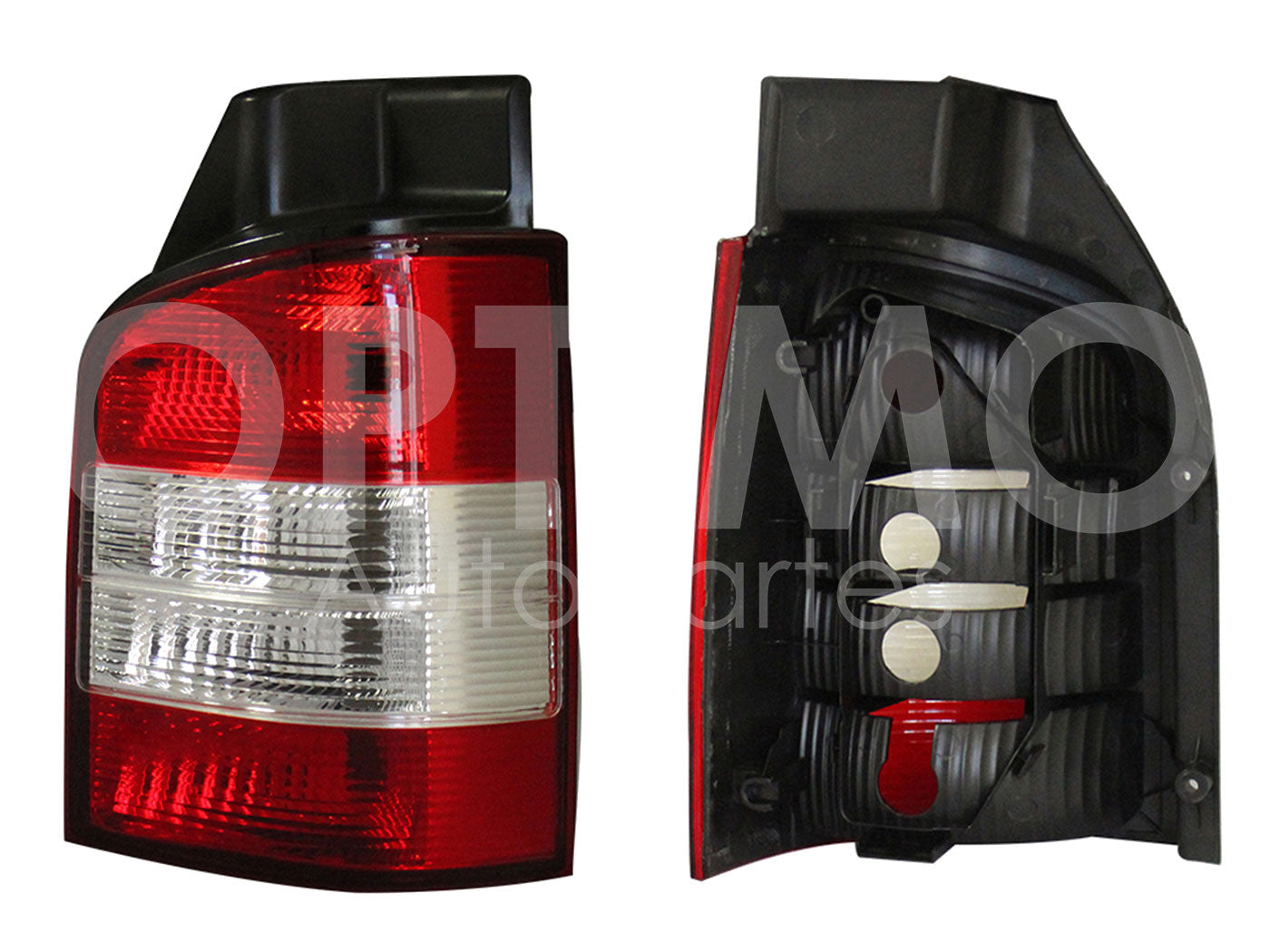 VOLKSWAGEN TRANSPORTER 2011 2012 2013 2014 2015 CALAVERA IZQ S/ARNES (ROJO/BLANCO/BLANCO)