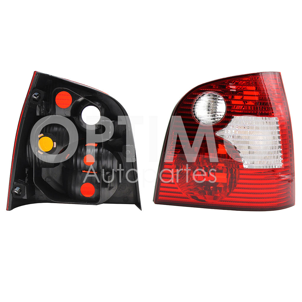 VOLKSWAGEN POLO H-BACK 2003 2004 2005 2006 2007 CALAVERA DER S/ARNES 5PTAS (ROJO/BLANCO/BLANCO)