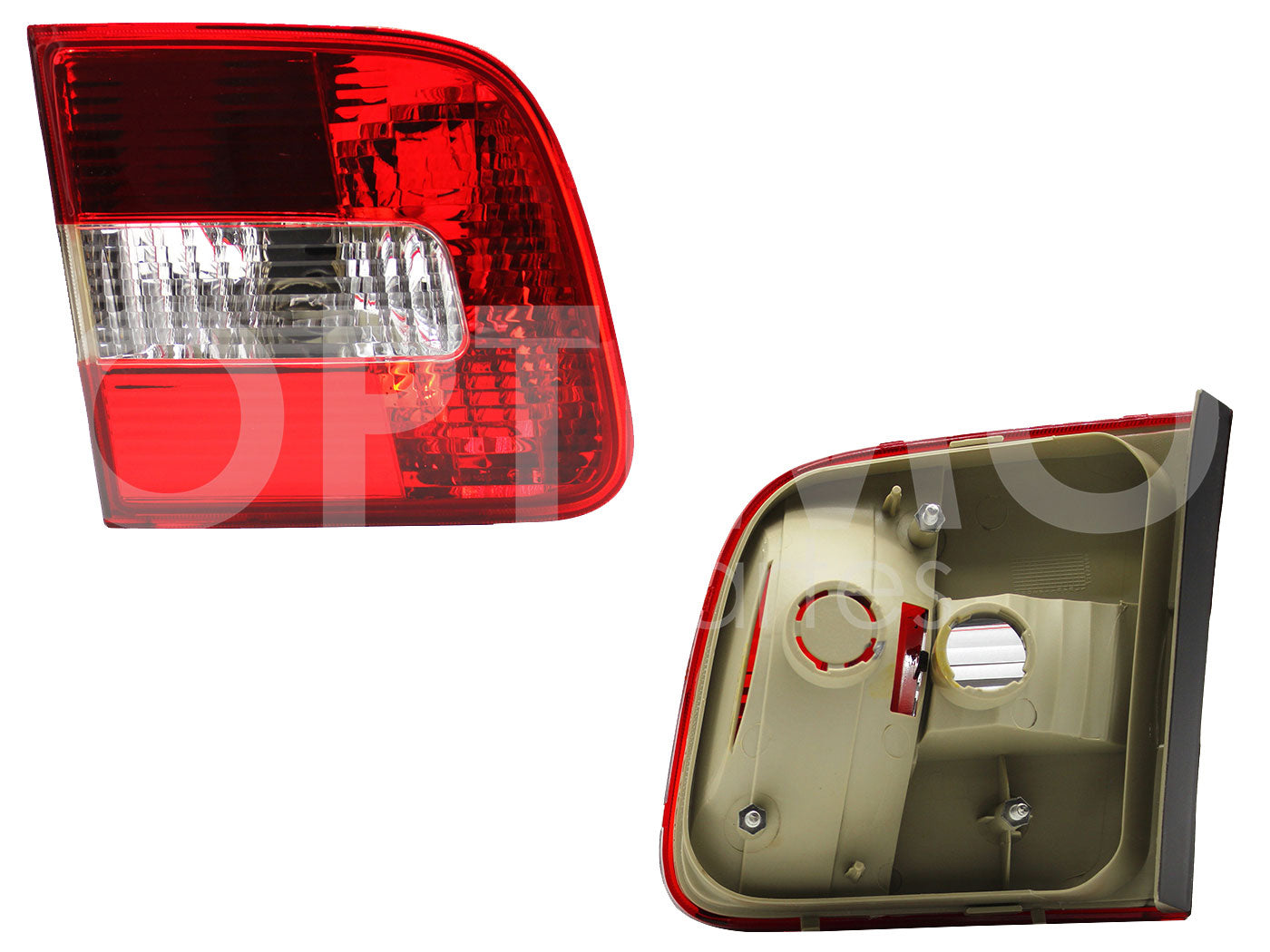 VOLKSWAGEN POLO SEDAN 2003 2004 2005 2006 2007 CALAVERA IZQ INT S/ARNES 4PTAS (ROJO/BLANCO/ROJO)