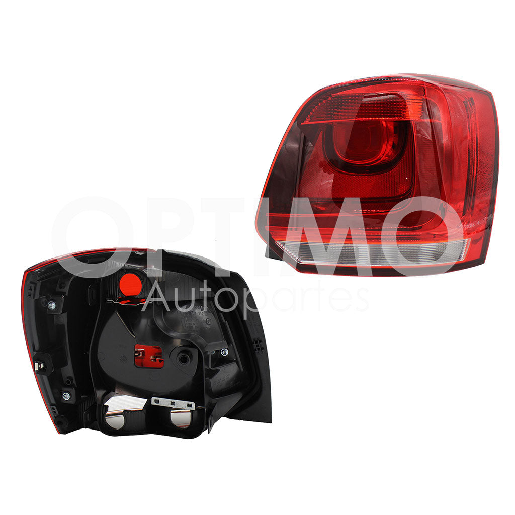 VOLKSWAGEN POLO 2013 2014 CALAVERA DER S/ARNES (ROJO/BLANCO)