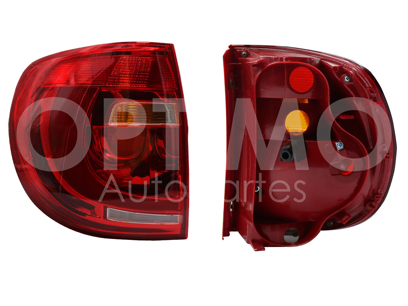 VOLKSWAGEN CROSSFOX 2010 2011 2012 2013 2014 2015 CALAVERA IZQ S/ARNES CLARA (ROJO/BLANCO/AMBAR)