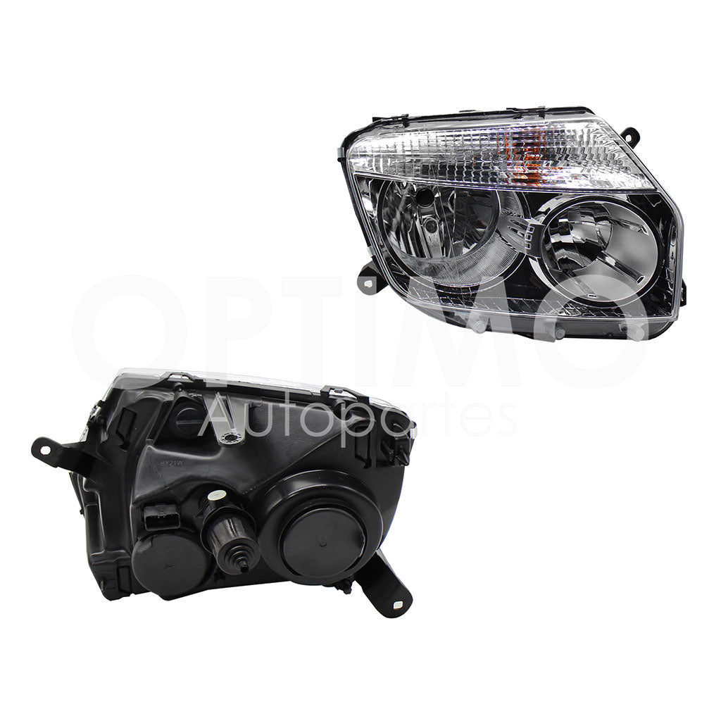 RENAULT DUSTER 2013 2014 2015 2016 FARO DER FONDO CROMADO