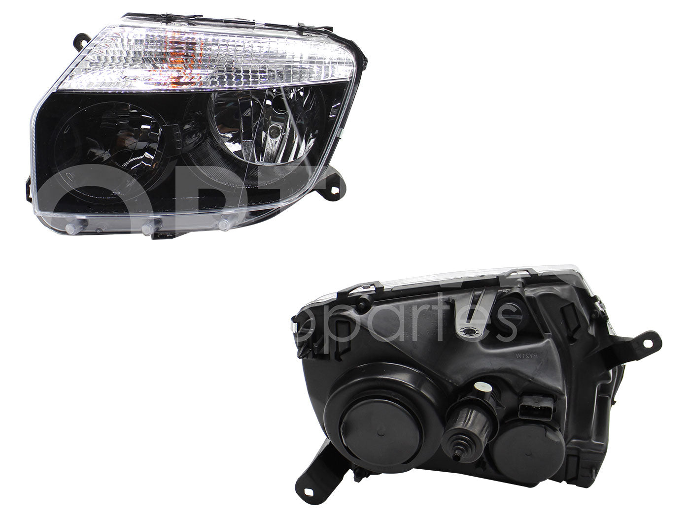 RENAULT DUSTER 2013 2014 2015 2016 FARO IZQ FONDO NEGRO