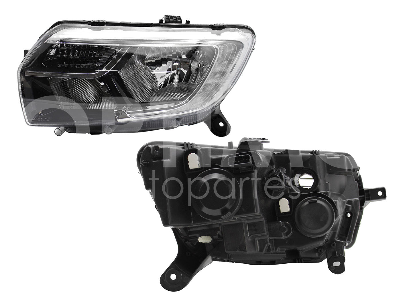 RENAULT STEPWAY 2020 2021 2022 FARO IZQ F/CROMADO C/DRL (6PINES)
