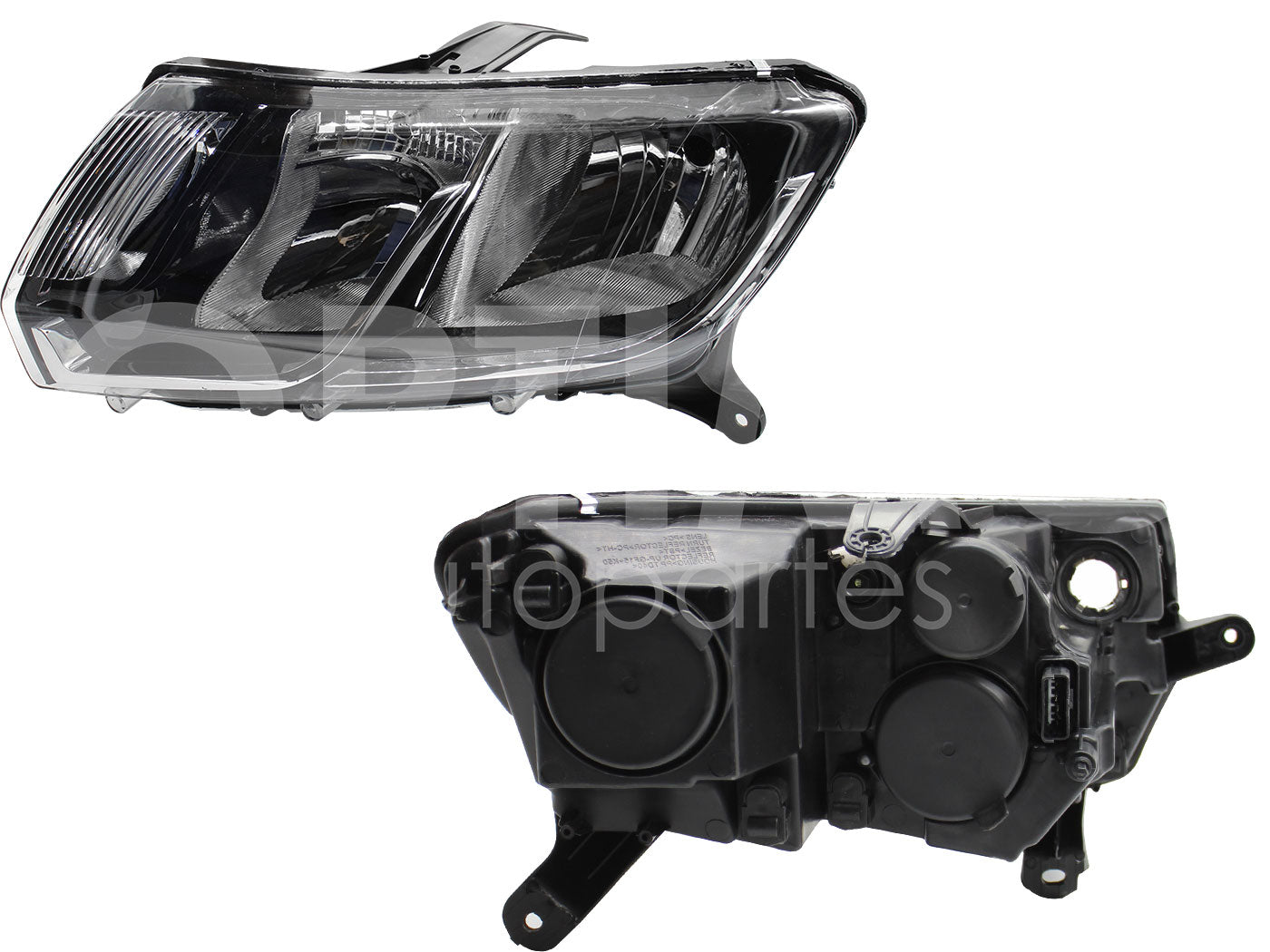 RENAULT LOGAN 2015 2016 2017 2018 2019 FARO IZQ F/CROMADO (5PINES) (SANDERO-STEPWAY 16-19)