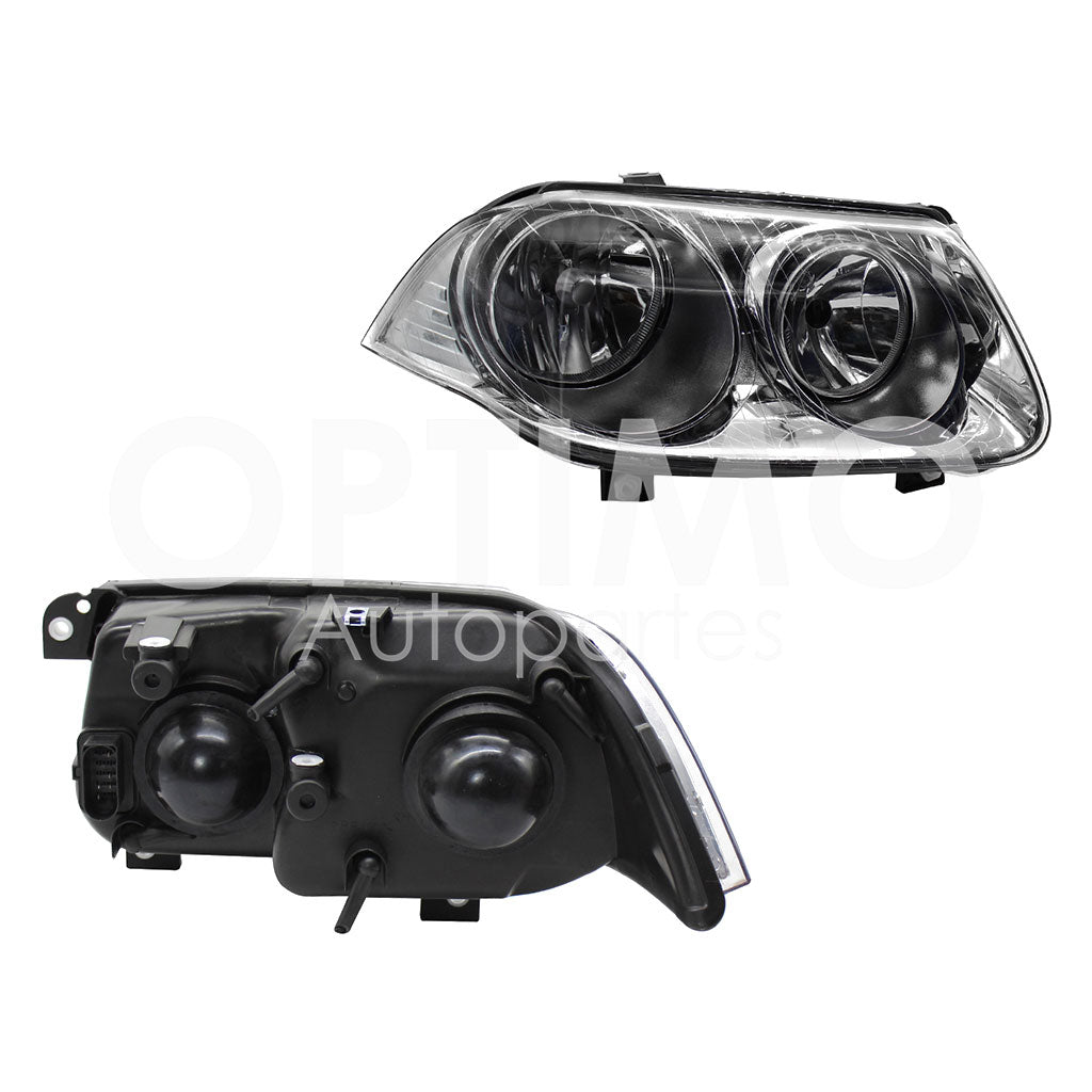 VOLKSWAGEN JETTA CLASICO 2008 2009 2010 2011 2012 2013 2014 2015 FARO DER FONDO CROMADO