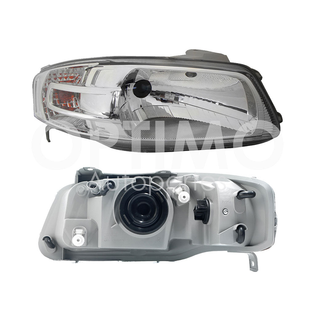 VOLKSWAGEN POINTER 3-5PTAS 2006 2007 2008 2009 FARO DER FONDO CROMADO (PICK-UP 06-09)